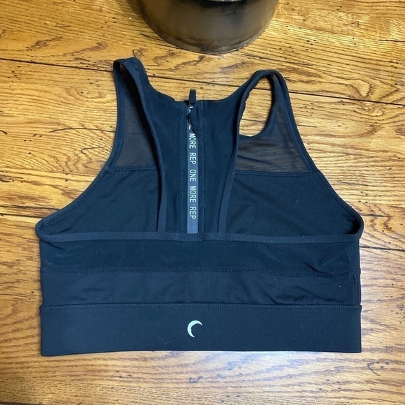 zyia Active All Star SPORTS Bra SZ MEDIUM  "one more rep" WORKOUT fitness M? - Picture 1 of 6